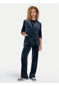 only - ONLY Marynarka Astrid 15335850 Granatowy Slim Fit. Kolor: niebieski. Materiał: syntetyk