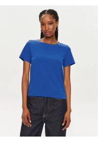 Weekend Max Mara T-Shirt Multif 2415971042 Niebieski Regular Fit. Kolor: niebieski. Materiał: bawełna