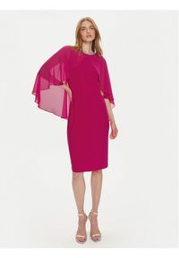Joseph Ribkoff Sukienka koktajlowa 242731 Różowy Slim Fit. Kolor: różowy. Materiał: syntetyk. Styl: wizytowy #1