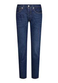 Levi's® Jeansy 501® 00501-3139 Granatowy Original Fit. Kolor: niebieski