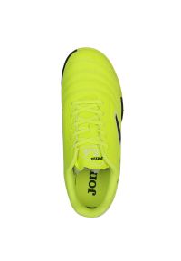 Buty piłkarskie Joma Toledo 2409 Tf Jr TOJS2409TF żółte. Zapięcie: sznurówki. Kolor: żółty. Materiał: syntetyk, materiał. Szerokość cholewki: normalna. Sport: piłka nożna