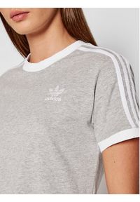 Adidas - adidas T-Shirt adicolor Classics 3-Stripes H33576 Szary Standard Fit. Kolor: szary. Materiał: bawełna