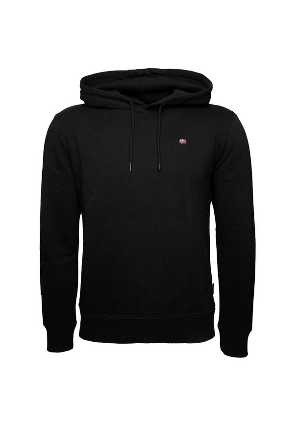 Napapijri - Bluza Mężczyzna NAPAPIJRI BALIS HOOD. Kolor: czarny
