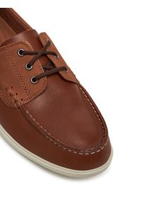 Clarks Mokasyny Bratton Boat 26181273 Brązowy. Kolor: brązowy. Materiał: skóra #5