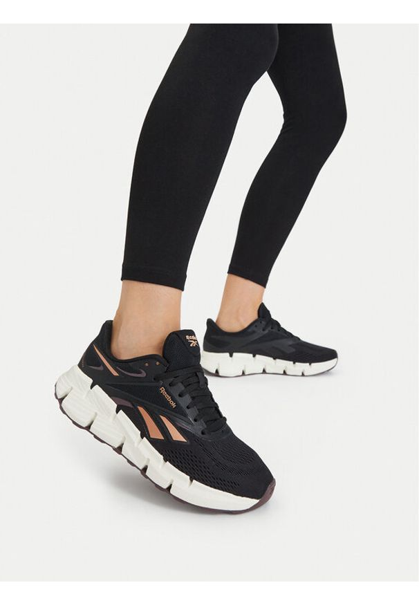 Reebok Buty na siłownię EO-ZIG DYNAMICA 6 100263921 Czarny. Kolor: czarny. Materiał: materiał. Sport: fitness