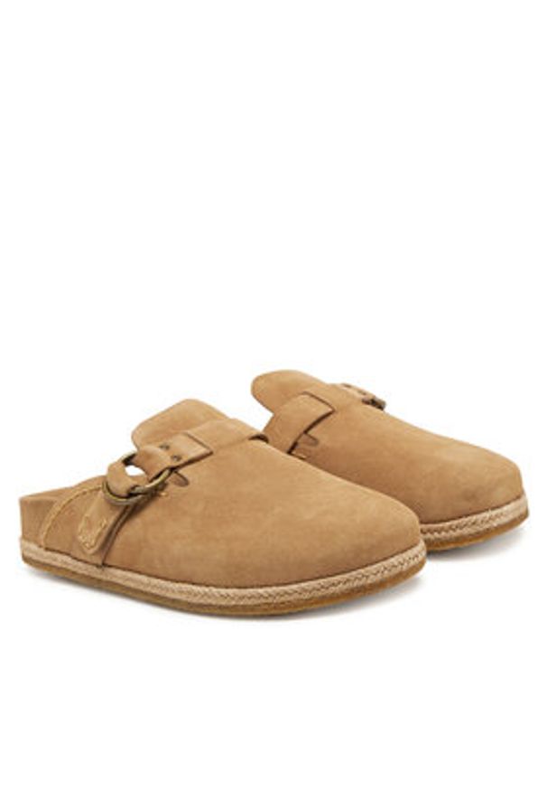 Polo Ralph Lauren Espadryle Turbach 803931273003 Brązowy. Kolor: brązowy. Materiał: zamsz, skóra