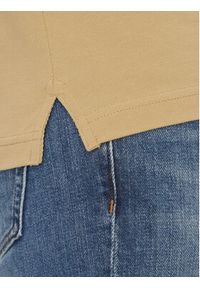 Tommy Jeans Polo Linear DM0DM20914 Beżowy Regular Fit. Typ kołnierza: polo. Kolor: beżowy. Materiał: bawełna