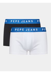 Pepe Jeans Komplet 2 par bokserek Logo Tk Lr 2P PMU10963 Biały. Kolor: biały. Materiał: bawełna #1