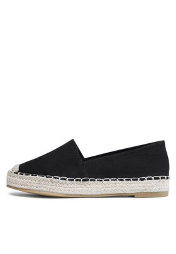 Jenny Fairy Espadryle WSS990-106 Czarny. Kolor: czarny. Materiał: materiał