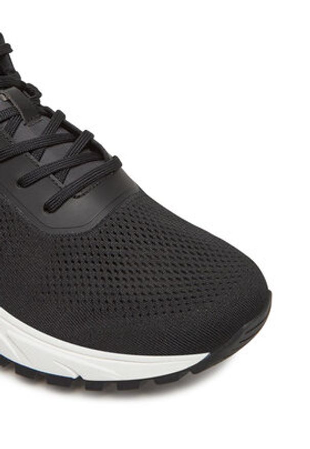 Calvin Klein Jeans Sneakersy Hike Runner Tech Knit YM0YM01284 Czarny. Kolor: czarny. Materiał: materiał