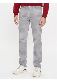 Pepe Jeans Jeansy PM207399 Szary Slim Fit. Kolor: szary