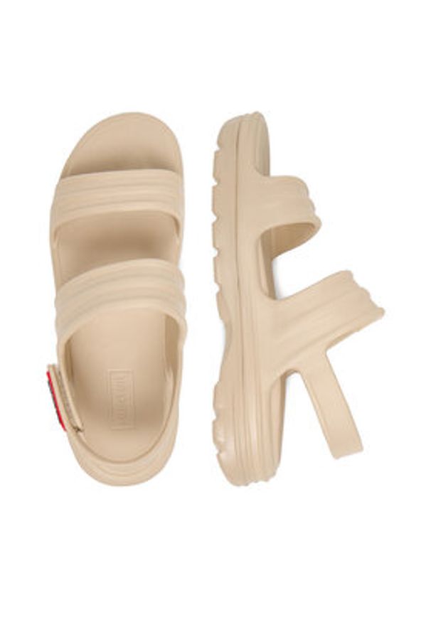 Hunter Sandały HUN8761 Beżowy. Kolor: beżowy. Materiał: syntetyk