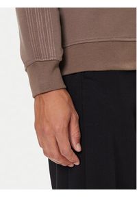 Adidas - adidas Bluza Premium Essentials JW1058 Brązowy Loose Fit. Kolor: brązowy. Materiał: bawełna #5