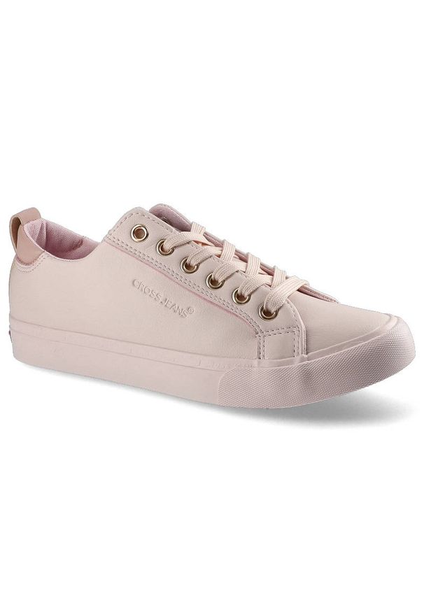 Różowe Trampki Cross Jeans Damskie Modne Półbuty. Okazja: na co dzień. Kolor: różowy. Materiał: guma, materiał, syntetyk. Sezon: wiosna, lato. Styl: klasyczny, casual, elegancki