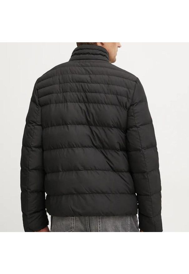 Geox - Kurtka GEOX M MAGNETE SHOR Czarny. Kolor: czarny. Materiał: tkanina