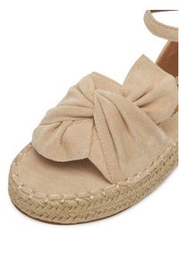 DeeZee Espadryle 8-807-1 Beżowy. Kolor: beżowy. Materiał: materiał