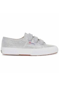 Trenerzy damscy Superga 2750 Straps Lame. Kolor: szary