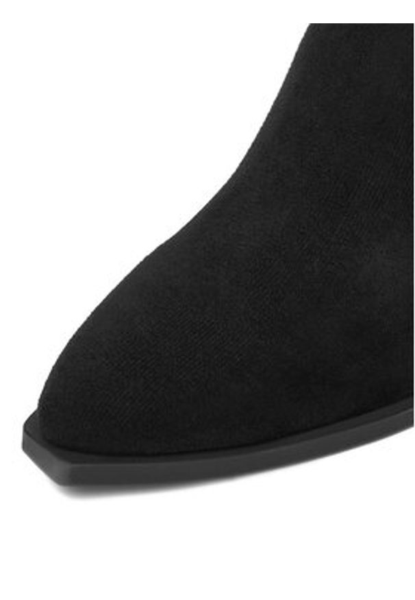 DeeZee Kowbojki MZS-1016 Czarny. Kolor: czarny. Materiał: materiał