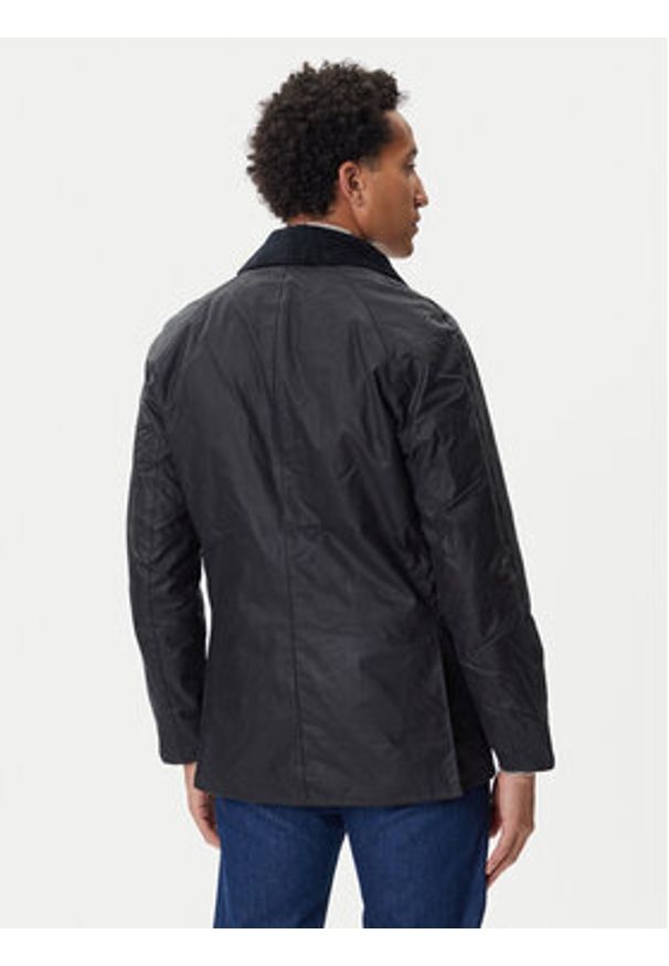 Barbour Kurtka przejściowa Ashby MWX0339NY92 Granatowy Regular Fit. Kolor: niebieski. Materiał: bawełna