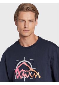 Adidas - adidas T-Shirt Adventure Ride HK4981 Granatowy Relaxed Fit. Kolor: niebieski. Materiał: bawełna #4