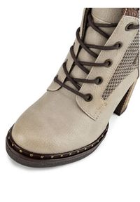 Mustang Trzewiki 1336-510 Beżowy. Kolor: beżowy. Materiał: materiał #2