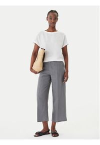 Marella Kuloty Clava 2615131182 Szary Regular Fit. Kolor: szary. Materiał: len #3