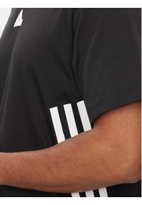 Adidas - adidas T-Shirt Future Icons 3-Stripes IR9166 Czarny Loose Fit. Kolor: czarny. Materiał: bawełna #4