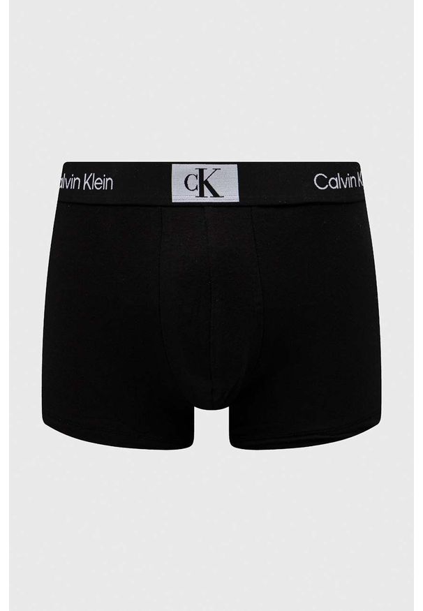 Calvin Klein Underwear bokserki męskie kolor czarny. Kolor: czarny. Materiał: bawełna