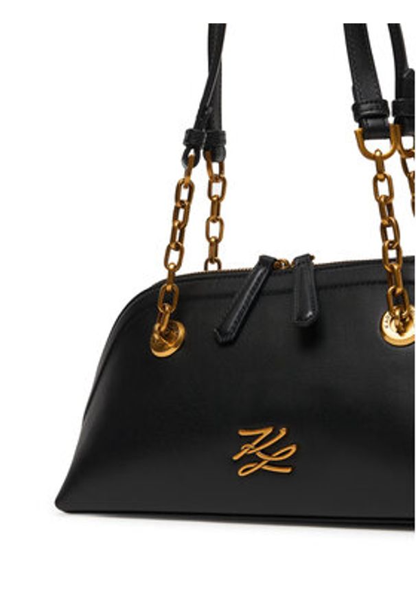 Karl Lagerfeld - KARL LAGERFELD Torebka B2W30039 Czarny. Kolor: czarny. Materiał: skórzane