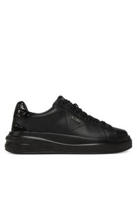 Guess Sneakersy FLFE10 ELE12 Czarny. Kolor: czarny. Materiał: skóra