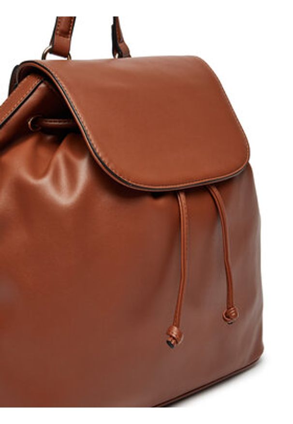 TwinSet - TWINSET Plecak 242TB7236 Brązowy. Kolor: brązowy. Materiał: skóra