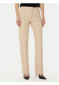 Marciano Guess Spodnie materiałowe 4BGA02 7173A Beżowy Regular Fit. Kolor: beżowy. Materiał: bawełna
