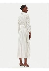 Marella Sukienka koszulowa Denis 2513221111200 Biały Regular Fit. Kolor: biały. Materiał: wiskoza. Typ sukienki: koszulowe #3