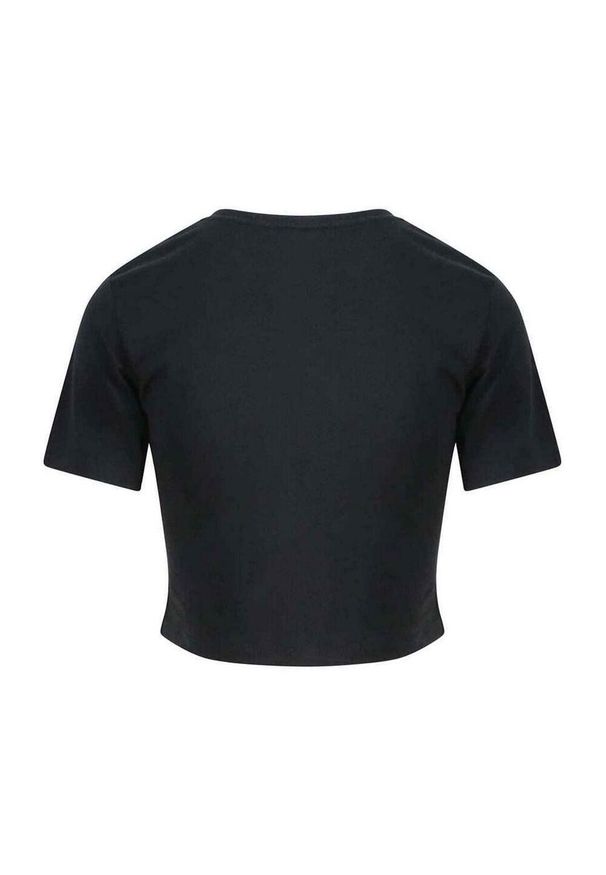 AWDIS - Top Damski / Damski Triblend Crop Top. Kolor: czarny