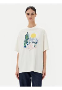 Levi's® T-Shirt Graphic A4924-0082 Biały Relaxed Fit. Kolor: biały. Materiał: bawełna