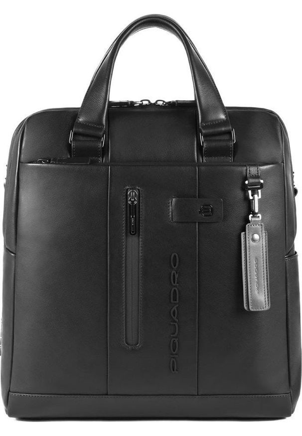 Plecak Piquadro Piquadro, Urban, Leather, Bag, Laptop Compartiment, Black, For Men, 36 x 37 x 9.5 cm For Men