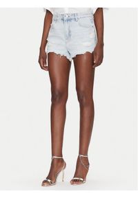 Liu Jo Szorty jeansowe UA5253 D0238 Niebieski Regular Fit. Kolor: niebieski. Materiał: bawełna