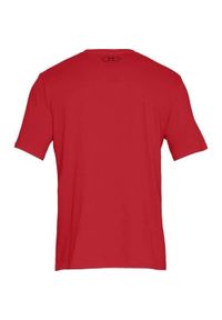 Koszulka sportowa męska Under Armour Sportstyle Left Chest SS. Kolor: czerwony. Długość rękawa: krótki rękaw. Długość: krótkie