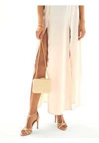 Kazar - Złota kopertówka damska. Kolor: złoty. Styl: wizytowy, klasyczny #4