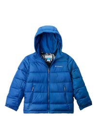 columbia - COLUMBIA PIKE LAKE II HOODED JACKET Niebieski. Kolor: niebieski. Materiał: syntetyk. Sport: turystyka piesza #1