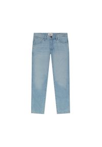 Wrangler - WRANGLER BRYSON MĘSKIE SPODNIE JEANSOWE JEANSY DŻINSY WHISPER BLUE 112350859 W14X017967