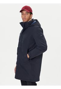 TOMMY HILFIGER - Tommy Hilfiger Kurtka zimowa MW0MW41362 Granatowy Regular Fit. Kolor: niebieski. Materiał: syntetyk. Sezon: zima #1