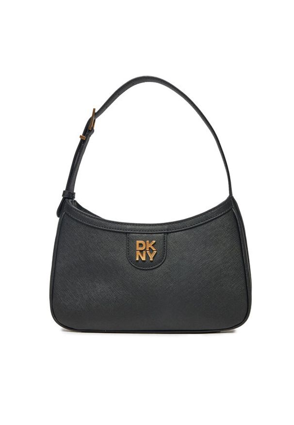 DKNY Torebka Carol R43HKV84 Czarny. Kolor: czarny. Materiał: skórzane