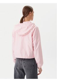 Tommy Jeans Wiatrówka Essential DW0DW20672 Różowy Relaxed Fit. Kolor: różowy. Materiał: syntetyk #4