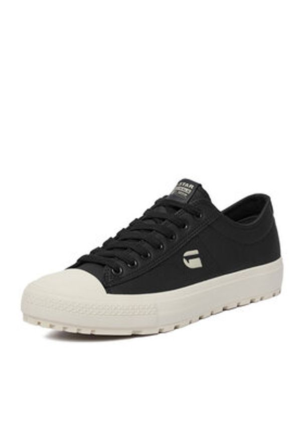G-Star RAW - G-Star Raw Trampki EO-ALEX2-02 Czarny. Kolor: czarny. Materiał: skóra, syntetyk