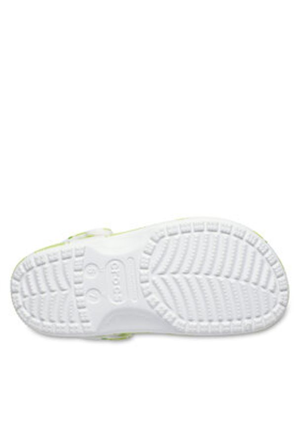 Crocs Klapki Classic Fresh Fruits Clog 211008 Biały. Kolor: biały