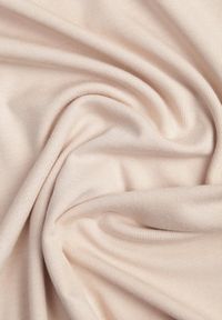 Renee - Jasnobeżowy Wiskozowy T-shirt o Dopasowanym Kroju z Golfem Isomina. Okazja: na imprezę, na co dzień. Typ kołnierza: golf. Kolor: beżowy. Materiał: wiskoza. Styl: casual #6