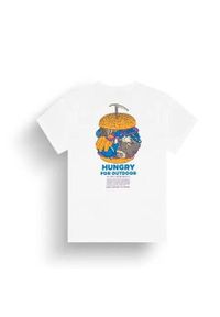 Picture - Koszulka z nadrukiem Hikkily biała. Kolor: biały. Wzór: nadruk. Sport: skateboard #1