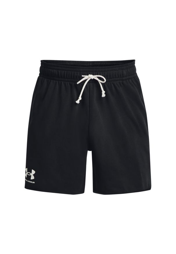Krótka Under Armour Rival Terry 6". Kolor: czarny, wielokolorowy, biały. Długość: krótkie. Sport: fitness