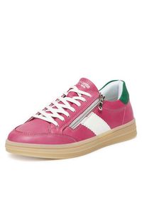 Remonte Sneakersy D2C02-31 Różowy. Kolor: różowy. Materiał: skóra #7